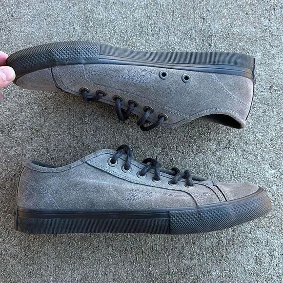 Ed Hardy Gas Leak Suede Sneakers Women’s Sz 8 - Picture 12 of 13